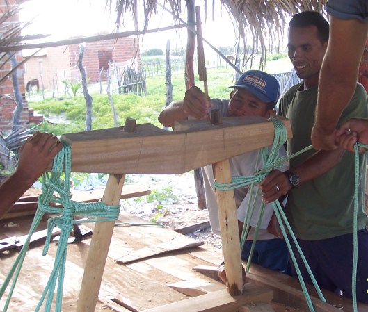 adjusting the mast housing