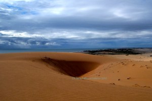 The big dune with Canto Verde in the background