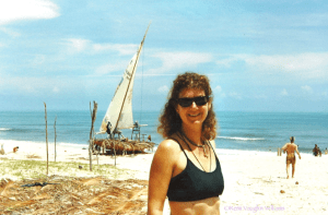 Me on the amazing beach Prainha do Canto Verde Jan 2002