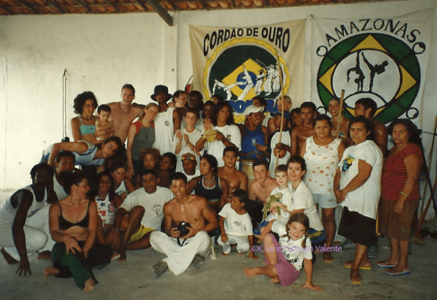 Our group. Amazonas teachers and Students plus friends and family. Brazil Jan 2002