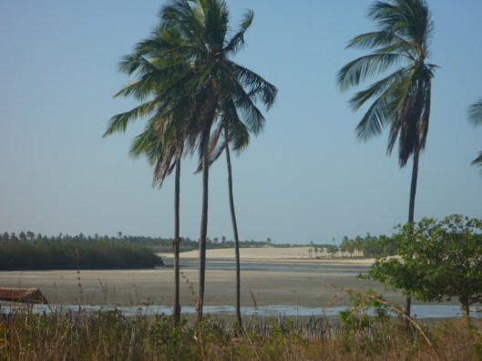 Lagoa Salgado, virtually dry