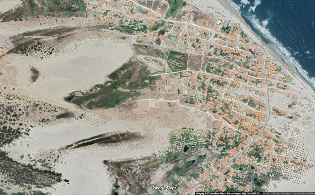 Map of Prainha do Canto Verde