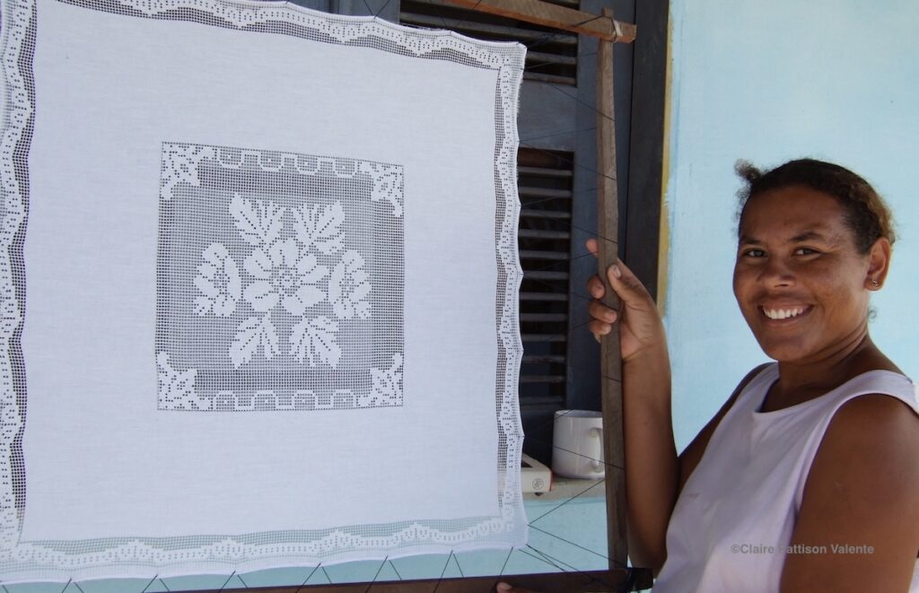 labirinto, traditional stitch work. NE Brazil