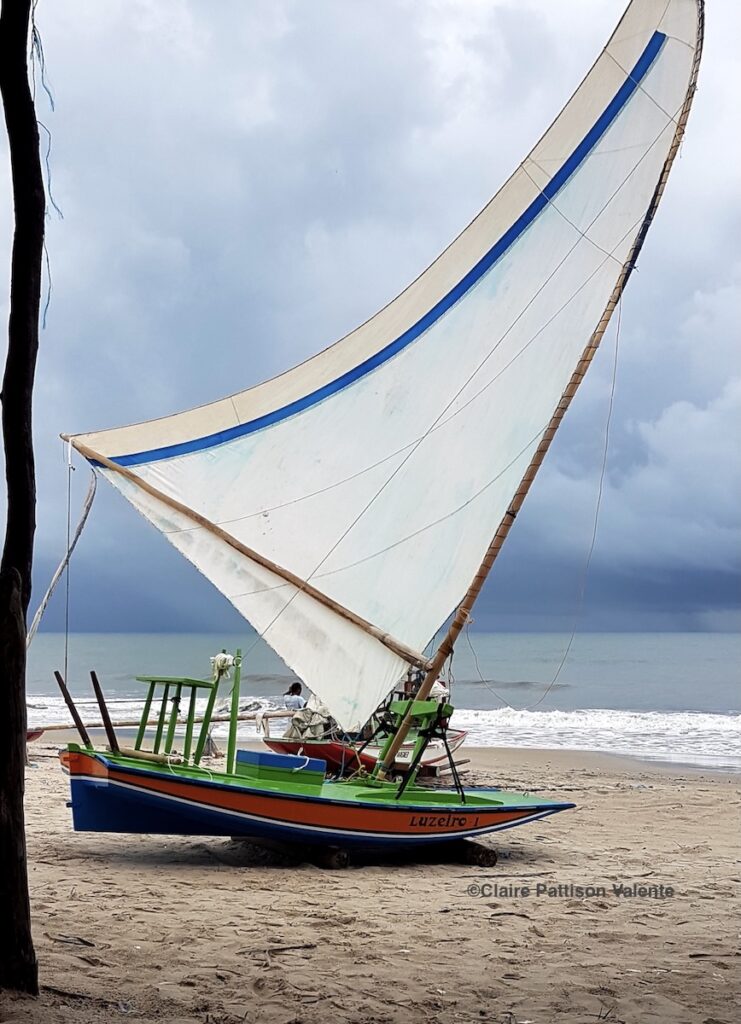 jangada on the beach