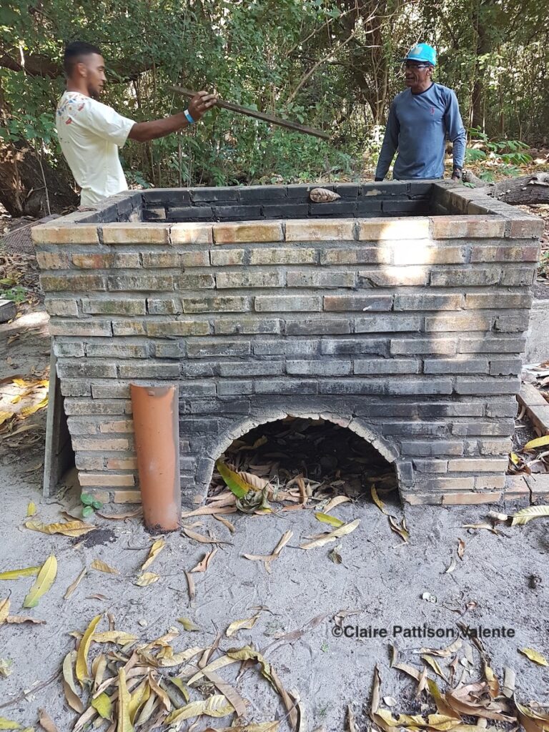 kiln in the woods