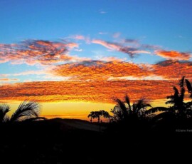 Por do sol, Prainha do Canto Verde
